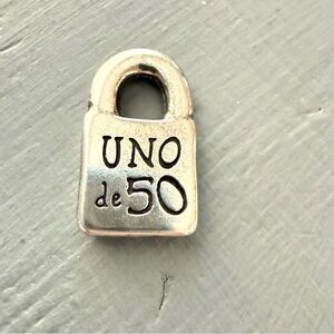 Uno de 50 Charm for Necklace
Or Bracelet